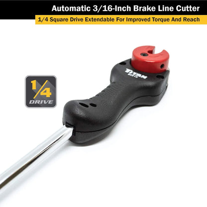 Professional Single, Double, and Bubble Flaring Tool Set, Black
