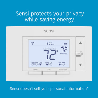 EMERSON Sensi Smart Thermostat ST55 - Wi-Fi Programmable