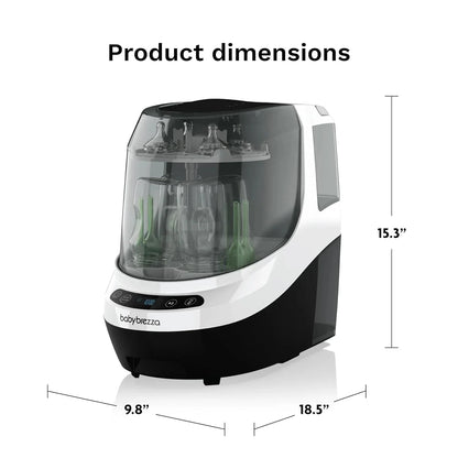 Bottle Washer Pro - Baby Bottle Washer, Sterilizer + Dryer - All in One Machine Cleans Bottles, Pump Parts, & Sippy Cups