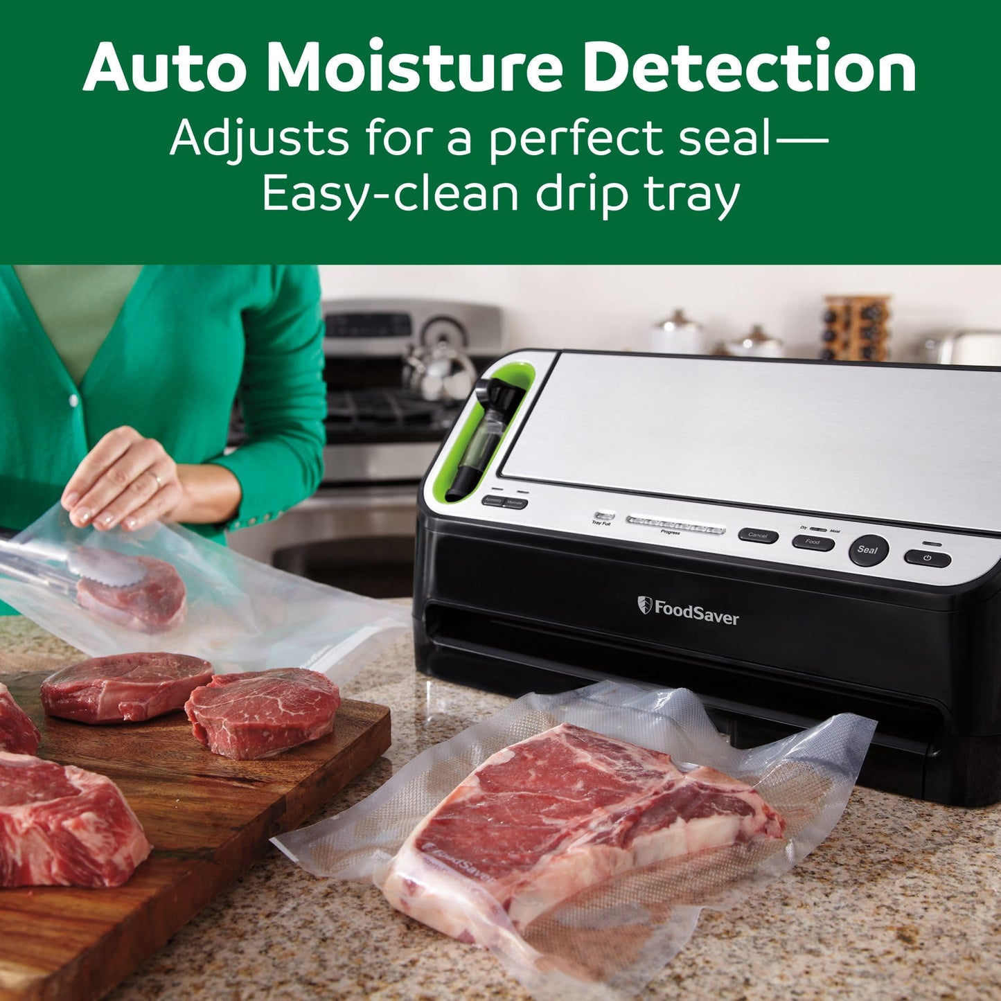 FOODSAVER V4400 Vacuum Sealer Machine with Starter Kit