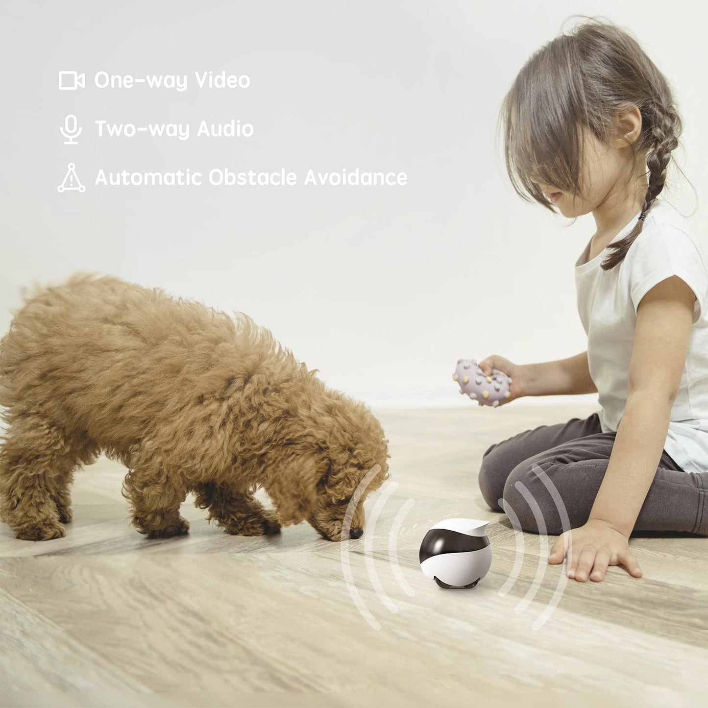 ENABOT EBO SE FamilyBot Home Camera Robot - 1080P Pet Camera