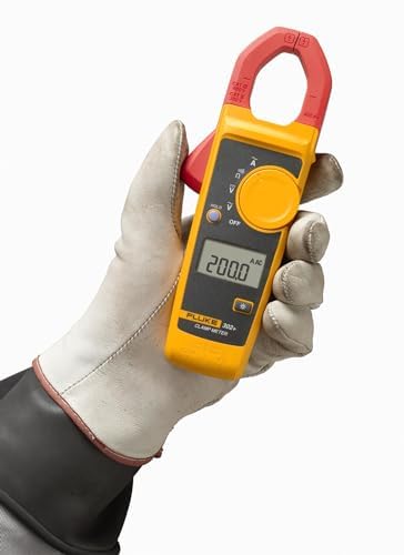 FLUKE 302+ Digital Clamp Meter - 400A AC Current, 600V DC