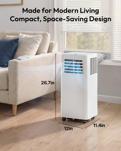 EUHOMY 10,000 BTU Portable Air Conditioner – 4 in 1 Unit