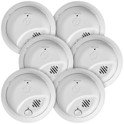 FIRST ALERT SMI100-AC Hardwire Smoke Alarm with Battery Backup
